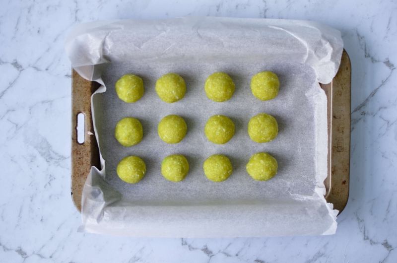 Dark Chocolate Avocado Coconut Truffles