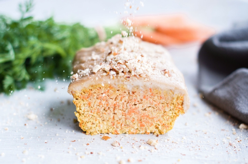 Coconut Carrot Cake Loaf Recipe